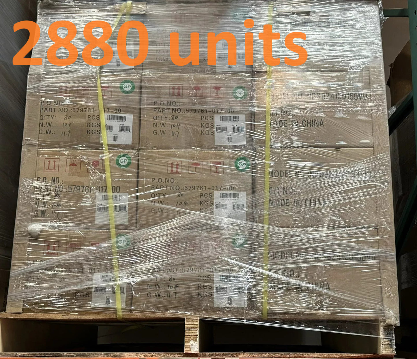 (Lot of 2880) -OEM Universal 12V 1.5A AC Adapter Arris Motorola 579761-017-00