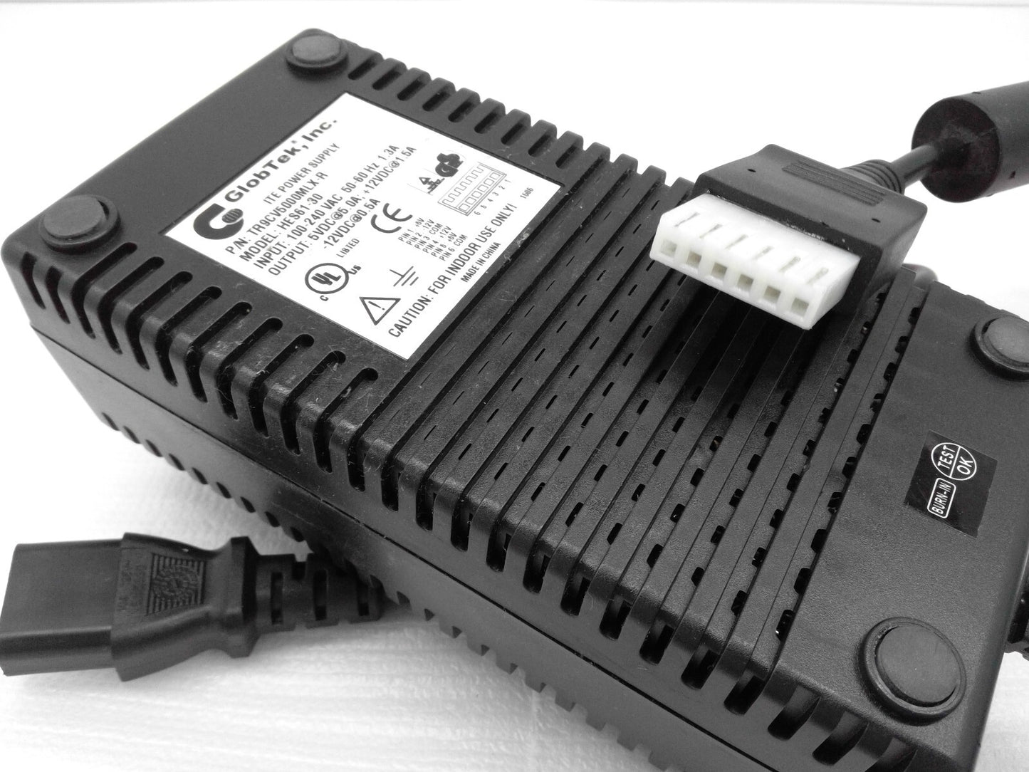 GlobTek ITE Power Supply Adapter  TR9CV5000MLX-R 6-Pin HE61-30