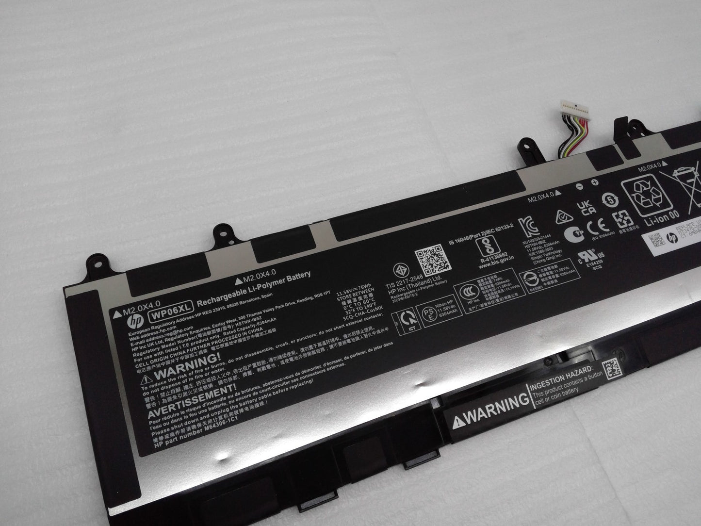 OEM 76Wh 11.58V WP06XL Battery for HP Elitebook 830 840 860 865 G9 G10 865 G11