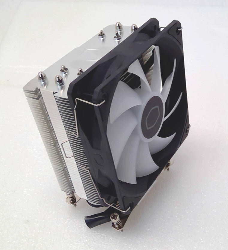 Cooler Master CPU Air Cooler 4 Heatpipes 120mm PWM Fan 650-1750RPM AMD AM4 AM5