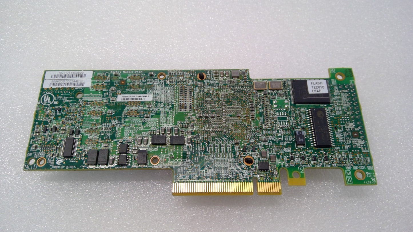 IBM 46M0918 8-Port 6Gb PCIe x8 RAID Controller L3-25121-71A