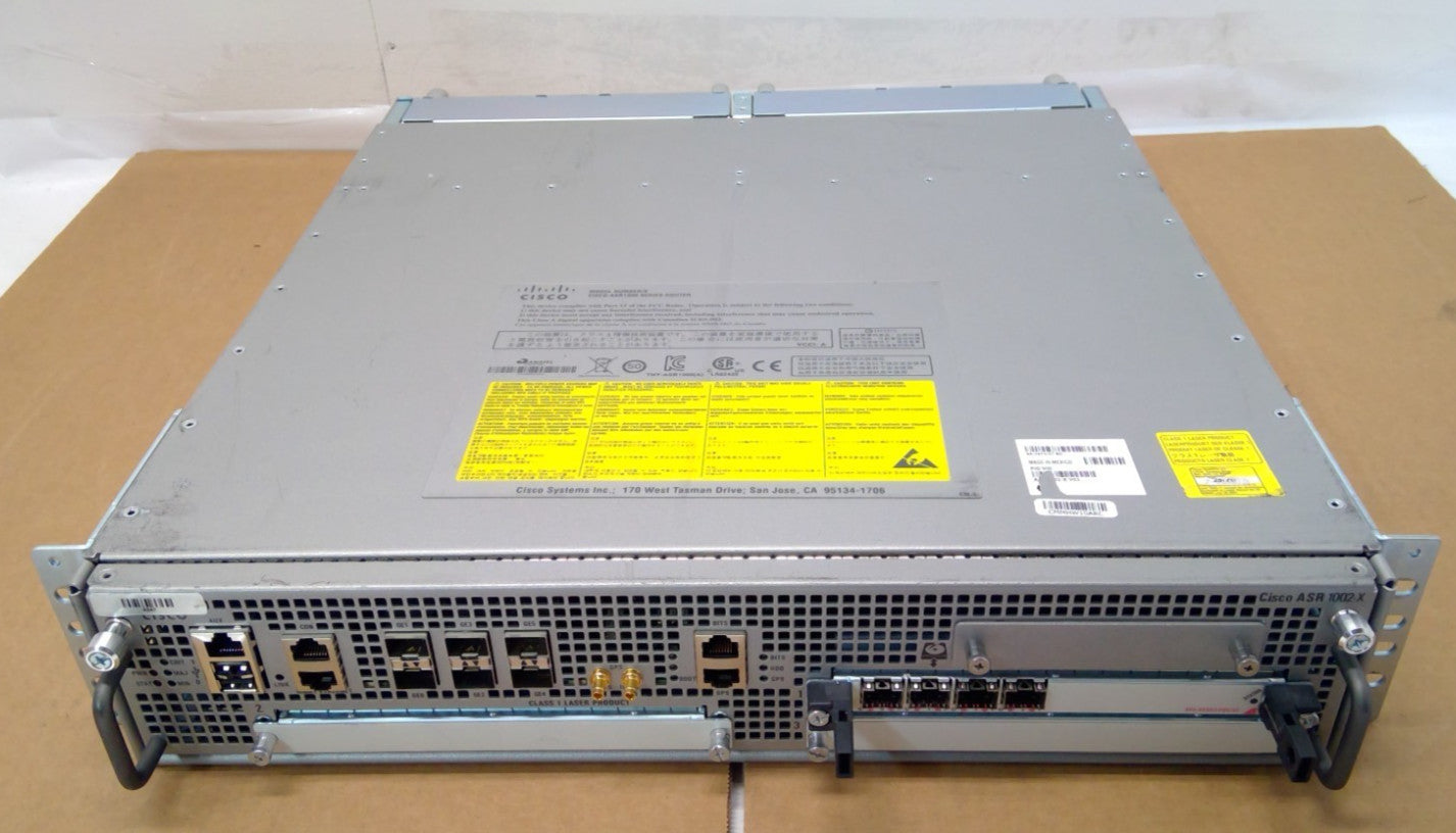 Cisco ASR1002-X ASR 1000 Series Aggregation Service Router W/SPA-4XoC3-POS