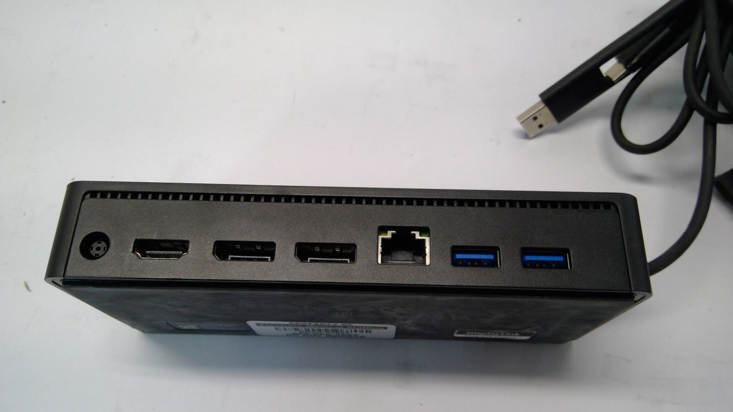 Dell D6000S Universal Docking Station USB-C with AC Power Supply Adapter