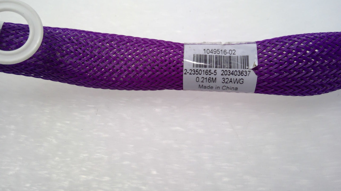 LOT OF 5 - TE Connectivity CDFP Cable 400 Gbps PCIe GEN 5/6 32AWG 2-2350165-5