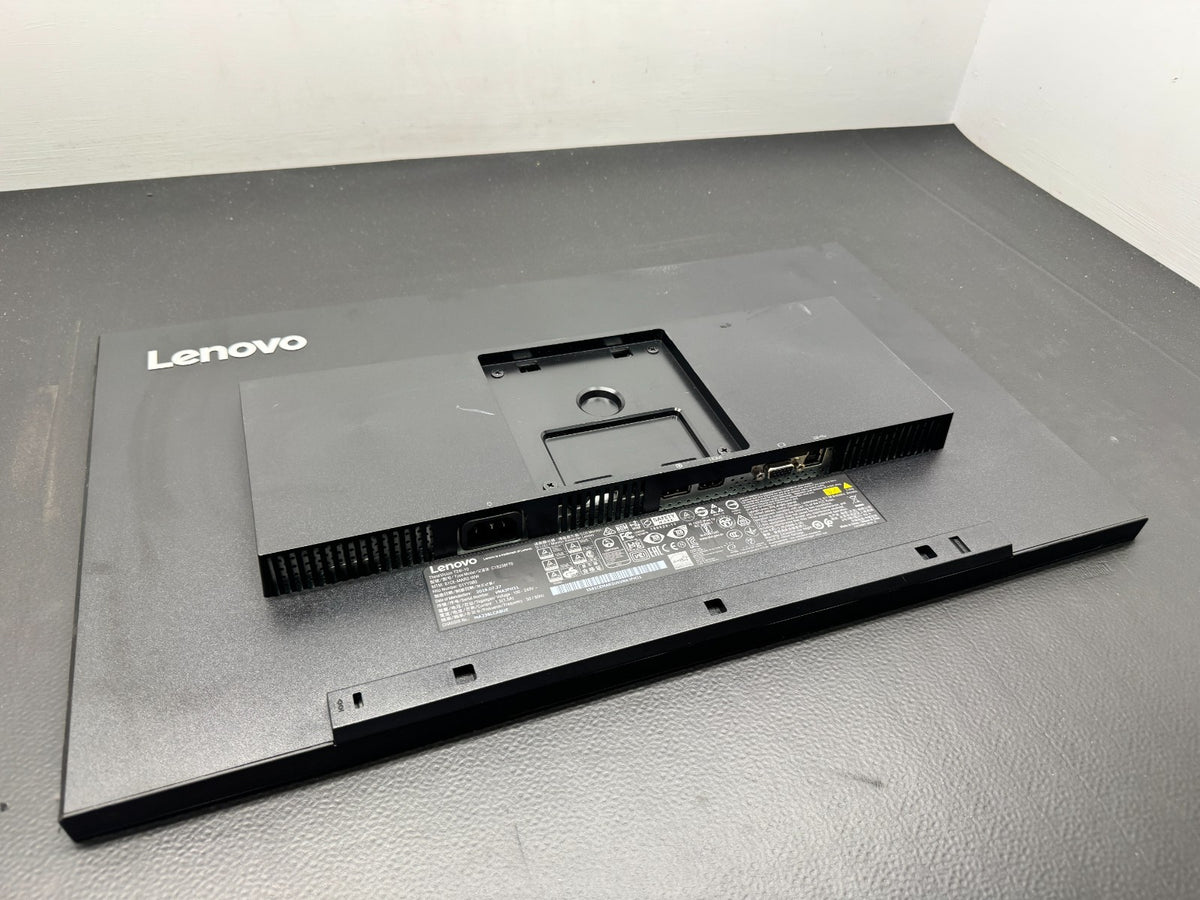 Lot of 2 Lenovo T24i-10  24" FHD Monitor,  VGA HDMI DP , No Stand-Tested *READ*