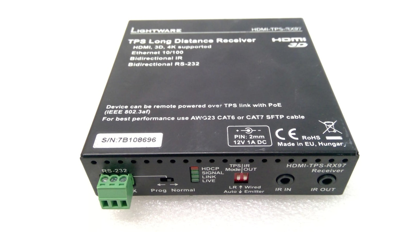 Lightware HDMI-TPS-RX97 HDBaseT receiver