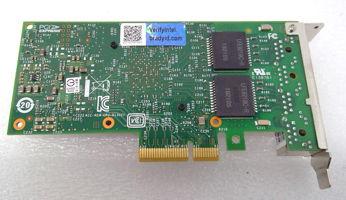 Intel I350-T4V2 Quad Port 1GbE Ethernet Server Adapter Network Card I350-T4