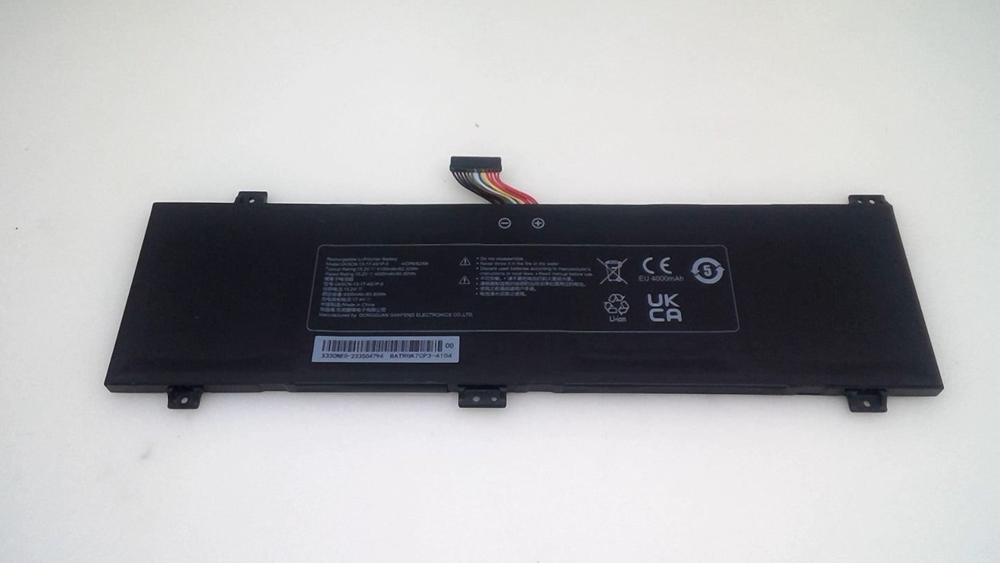 GK5CN-13-17-4S1P-0 Rechargeable Li-Polyer Battery 15.2V 62.32Wh