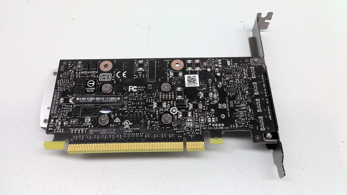 NVIDIA Quadro P600 PNY  VCQP600 Dell HP 2GB GDDR5 Graphics Card Full Profile