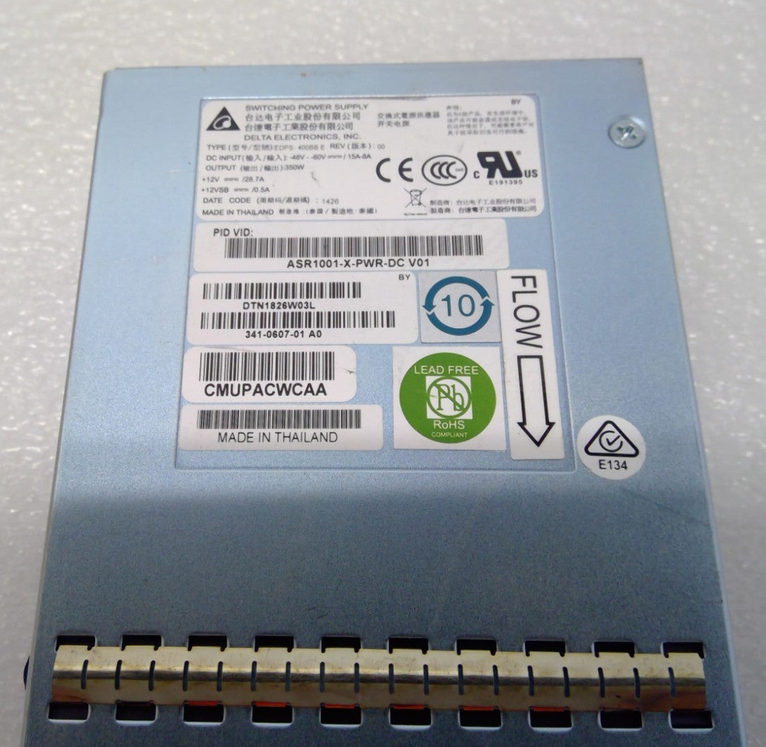 Cisco ASR1001-X-PWR-DC 341-0607-01 DC Power Supply for ASR1001-X