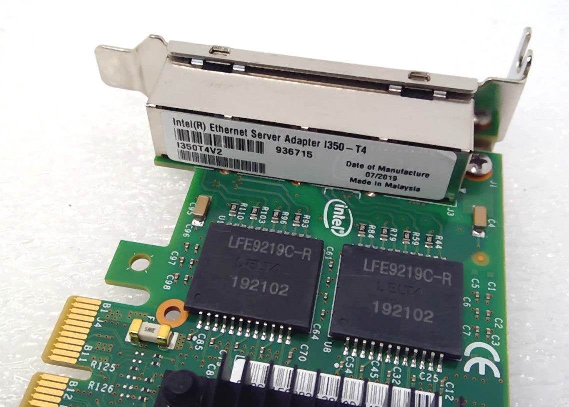 Intel I350-T4V2 Quad Port 1GbE Ethernet Server Adapter Network Card I350-T4