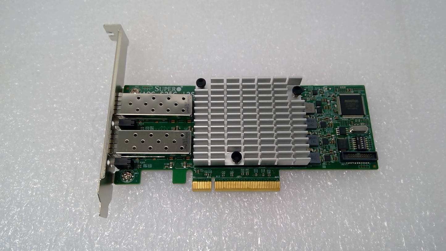 SuperMicro AOC-S25G-i2S Dual Port SFP28 25GbE High Profile Network Adapter *READ