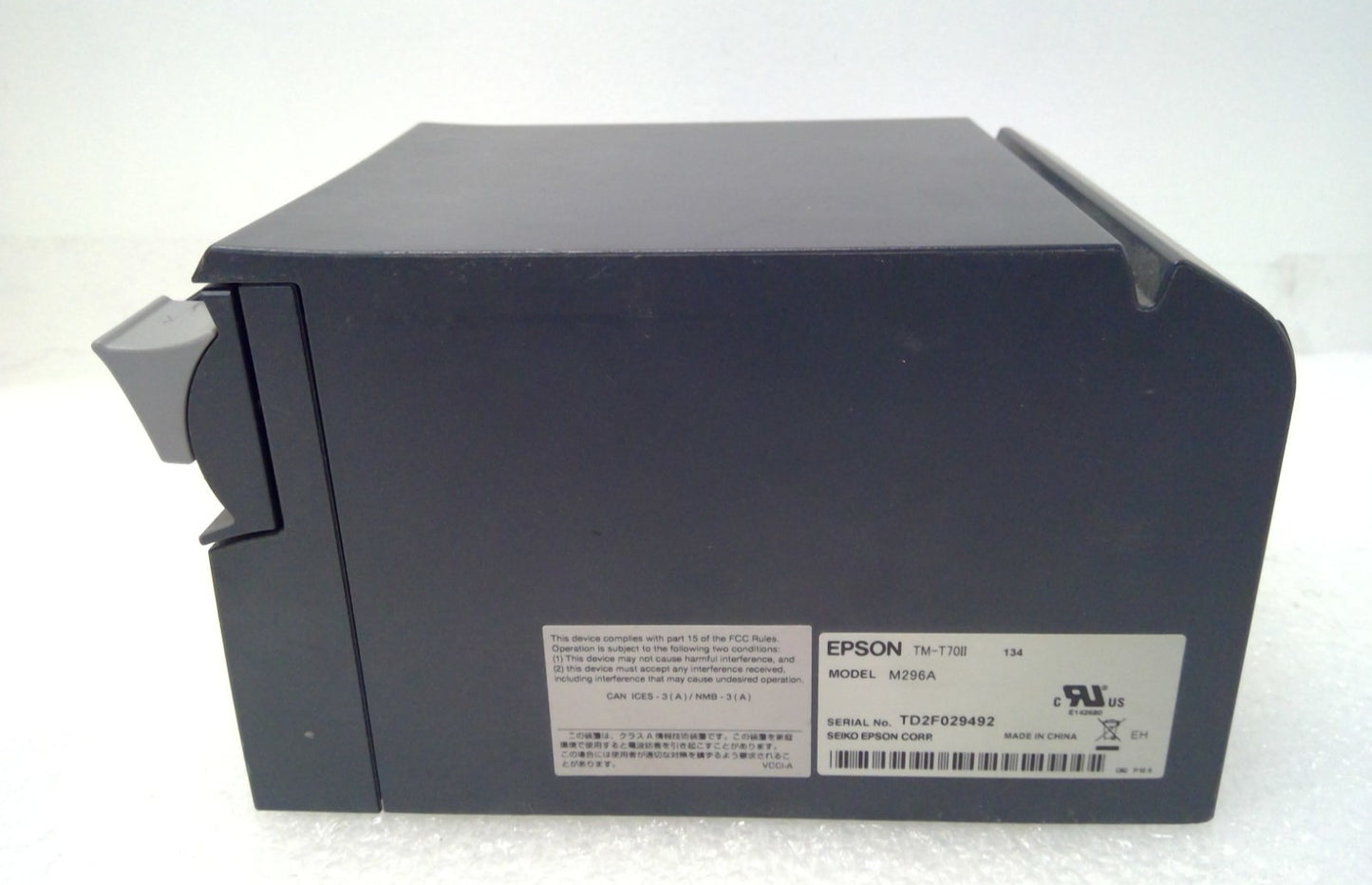 EPSON TM-T70II M296A Thermal POS Receipt Printer /NO AC