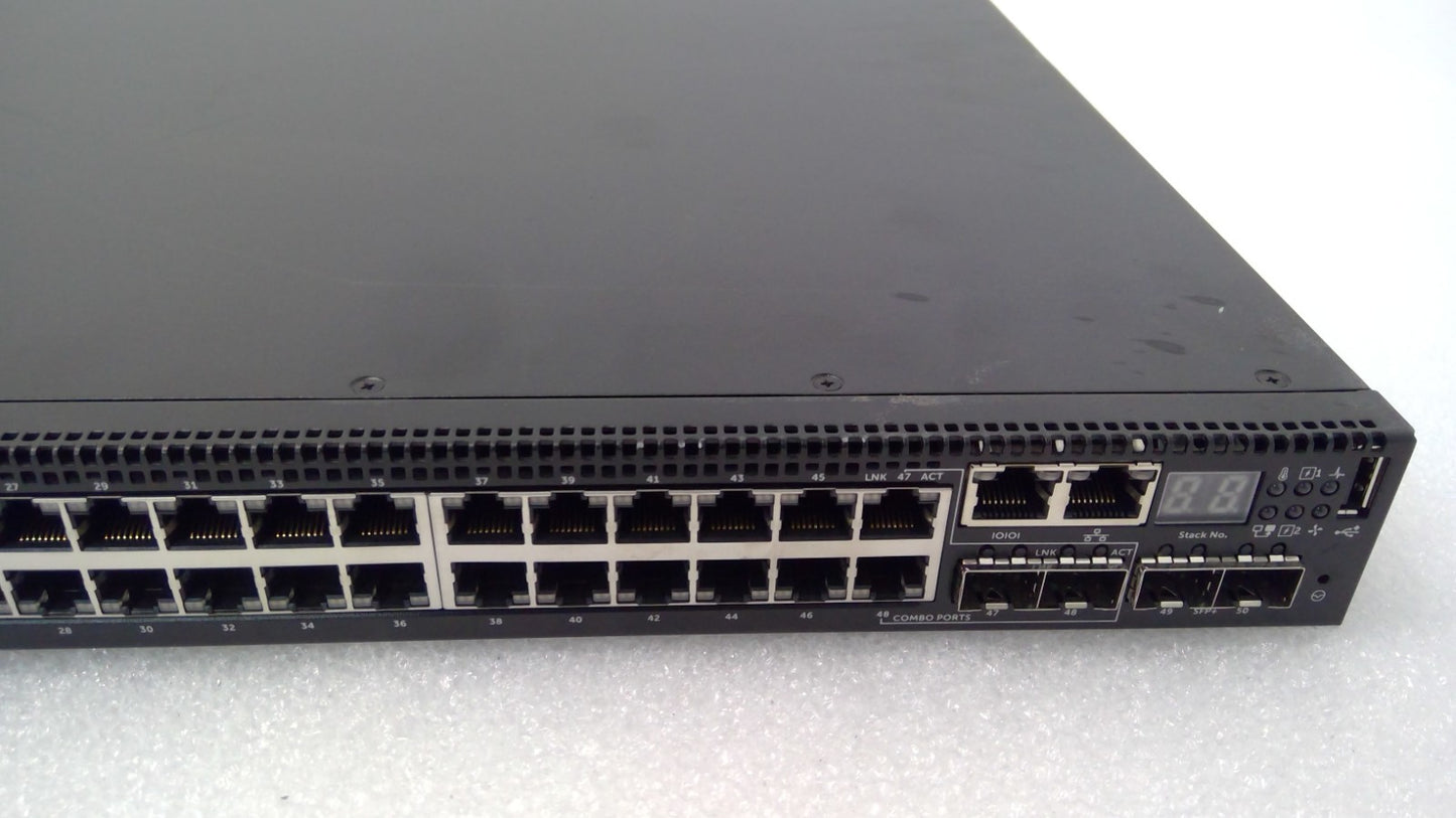 DELL EMC E07W S3148 48 Port  1GbE 2P 10GbE SFP+ Network Switch NO PSU