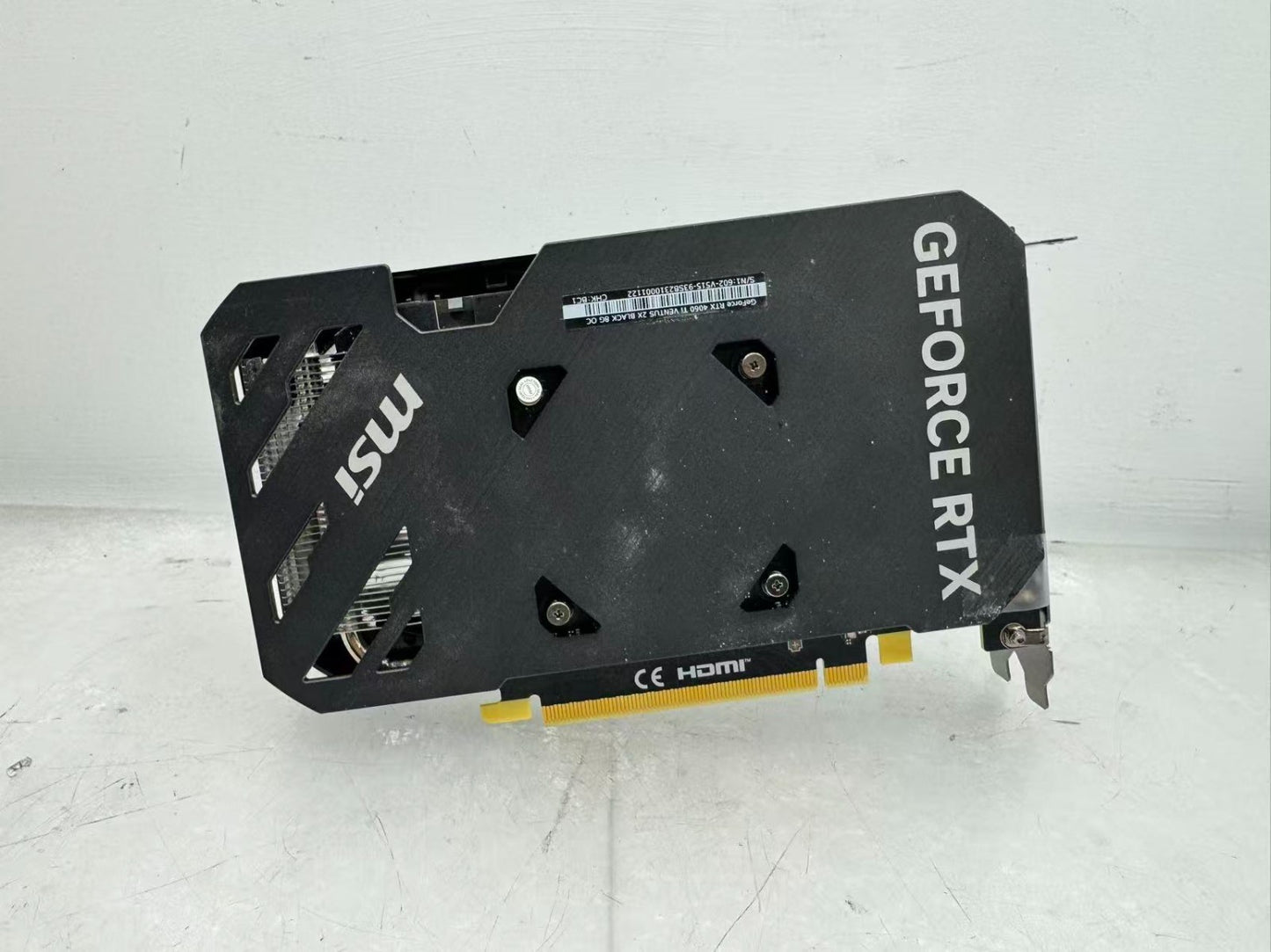 MSI NVIDIA RTX 4060 Ti VENTUS 2X BLACK 8G OC GDDR6 8GB Graphics Card *READ*