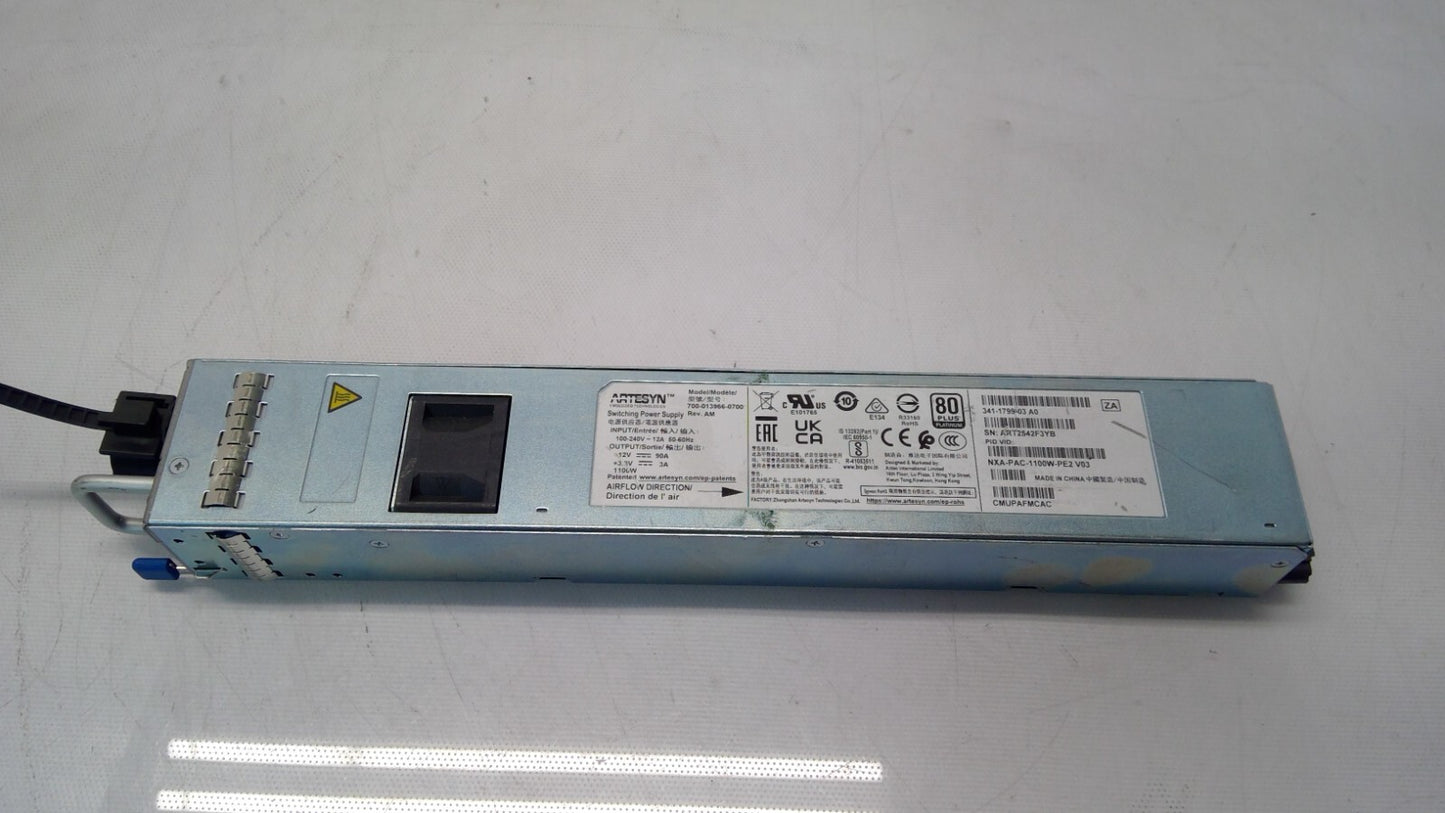 Cisco Artesyn NXA-PAC-1100W-PE2 1100W FOR Nexus PSU 341-1799-03