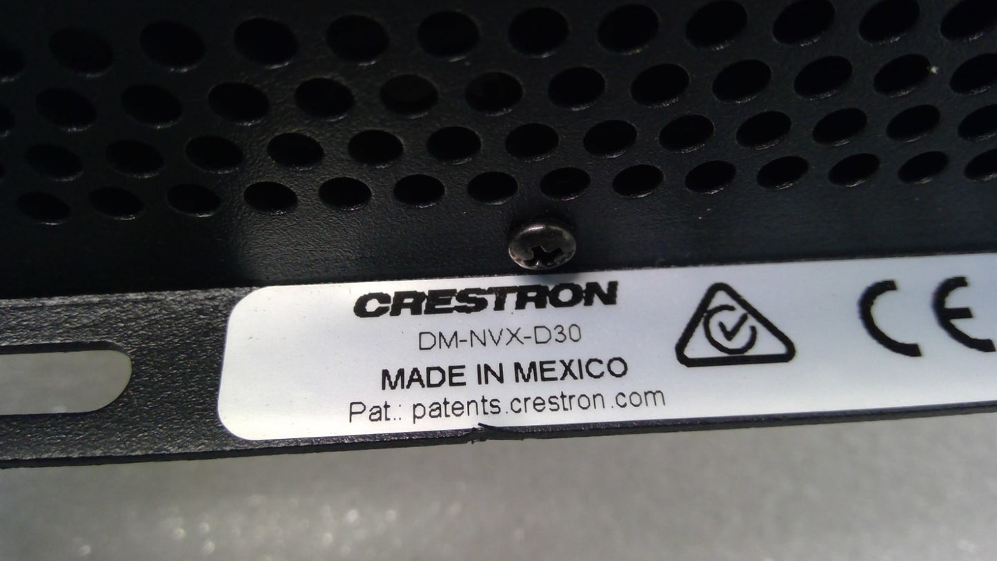 Crestron DM-NVX-D30 HDR Network AV VIDEO Decoder 4K Save HUGE
