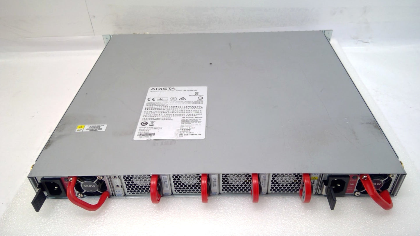Arista 7050X DCS-7050SX-96-F 48xSFP+ 12x40GbE 4x MXP High-Performance Switch