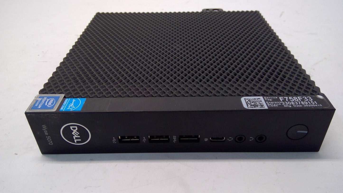 DELL WYSE 5070 THIN CLIENT Intel Pentium Silver J5005@1.5GHz 8GB/64G No Stand/OS