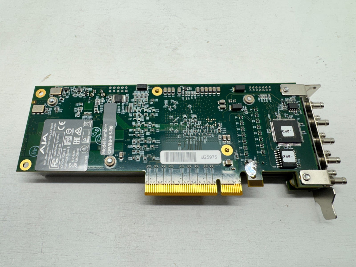 AJA Corvid 88 8-Channel 3G-SDI I/O Card with Fan (Low Bracket) No Cable