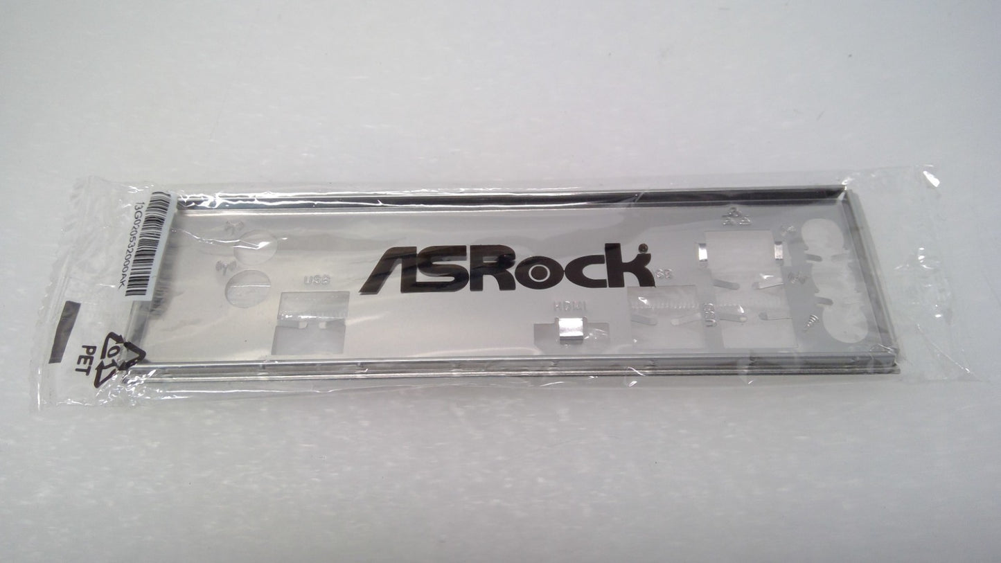 LOT OF 5 NEW ASRock Motherboard I/O Shield Backplate 13G020532000AK HDMI USB