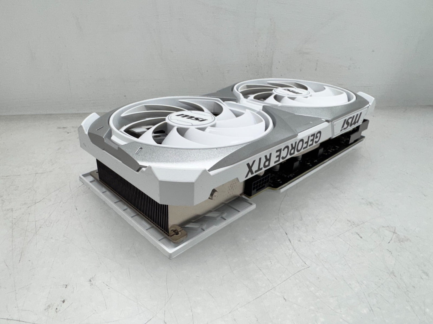 MSI GeForce RTX 4070 Ti Super 16GB GDDR6X VENTUS 2X OC White Graphics  Card