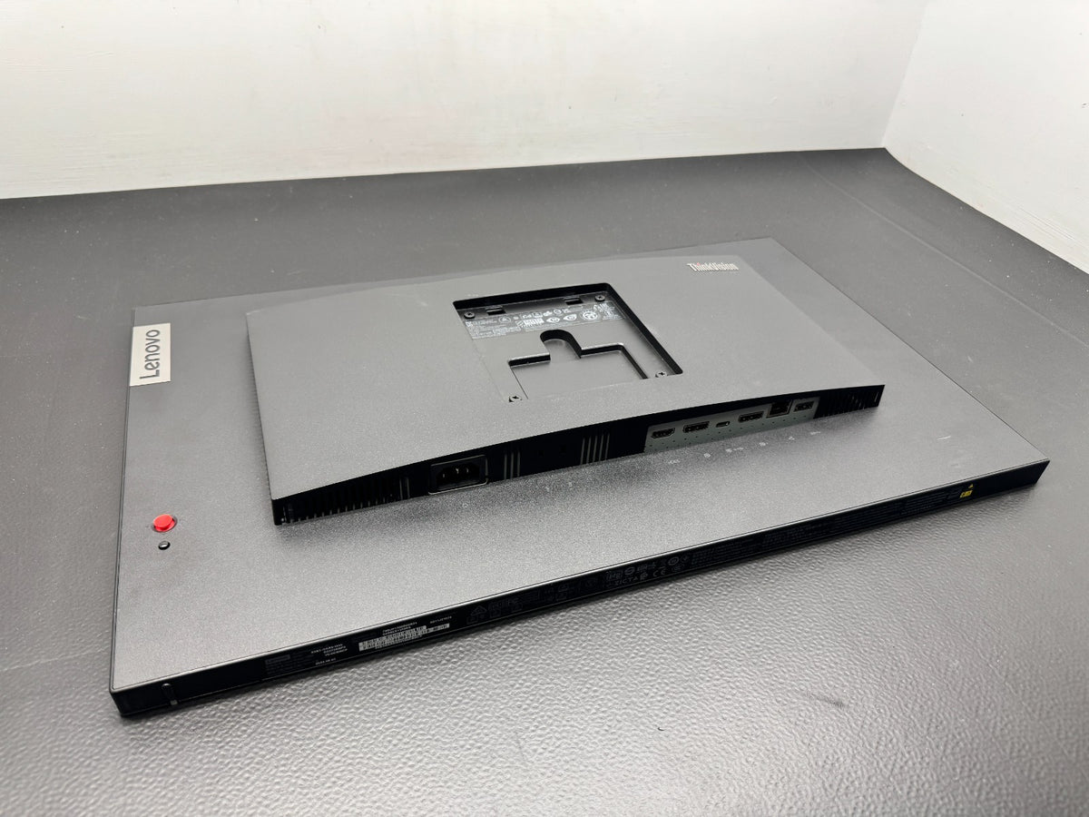 Lenovo P24h-30  24" QHD Monitor, HDMI Displayport USBC , No Stand-Tested