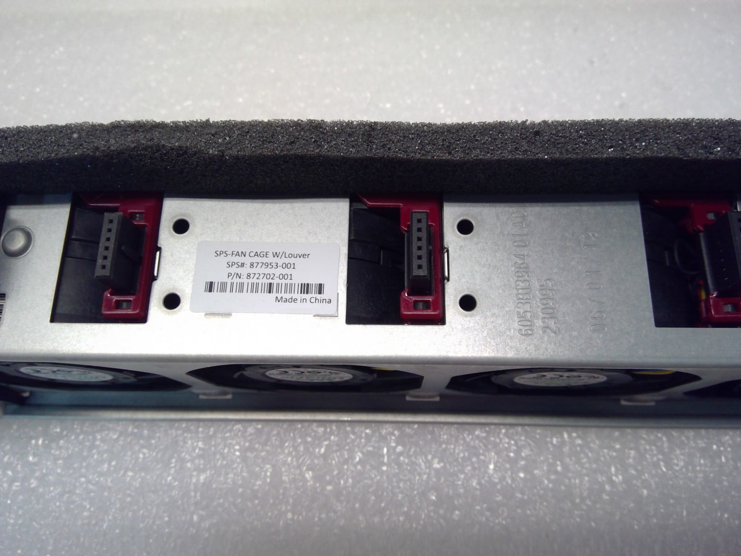 HP 877953-001 DL560 DL380 G10 Fan Cage W/ Louvers & 6 fans 875076-001 872702-001