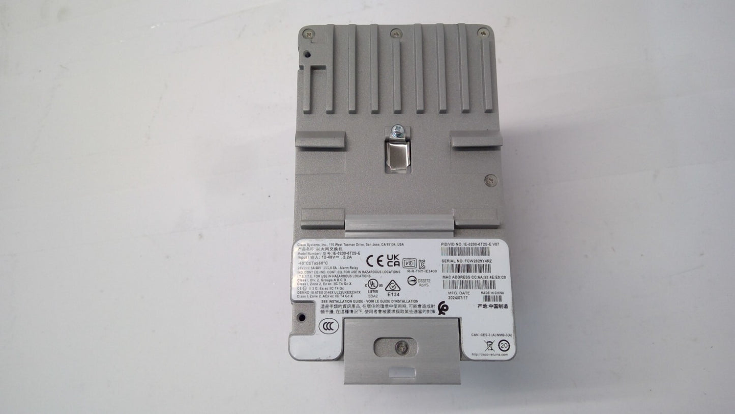Cisco IE-3200-8T2S-E Cisco Catalyst IE3200 Rugged Series  Ethernet Switching