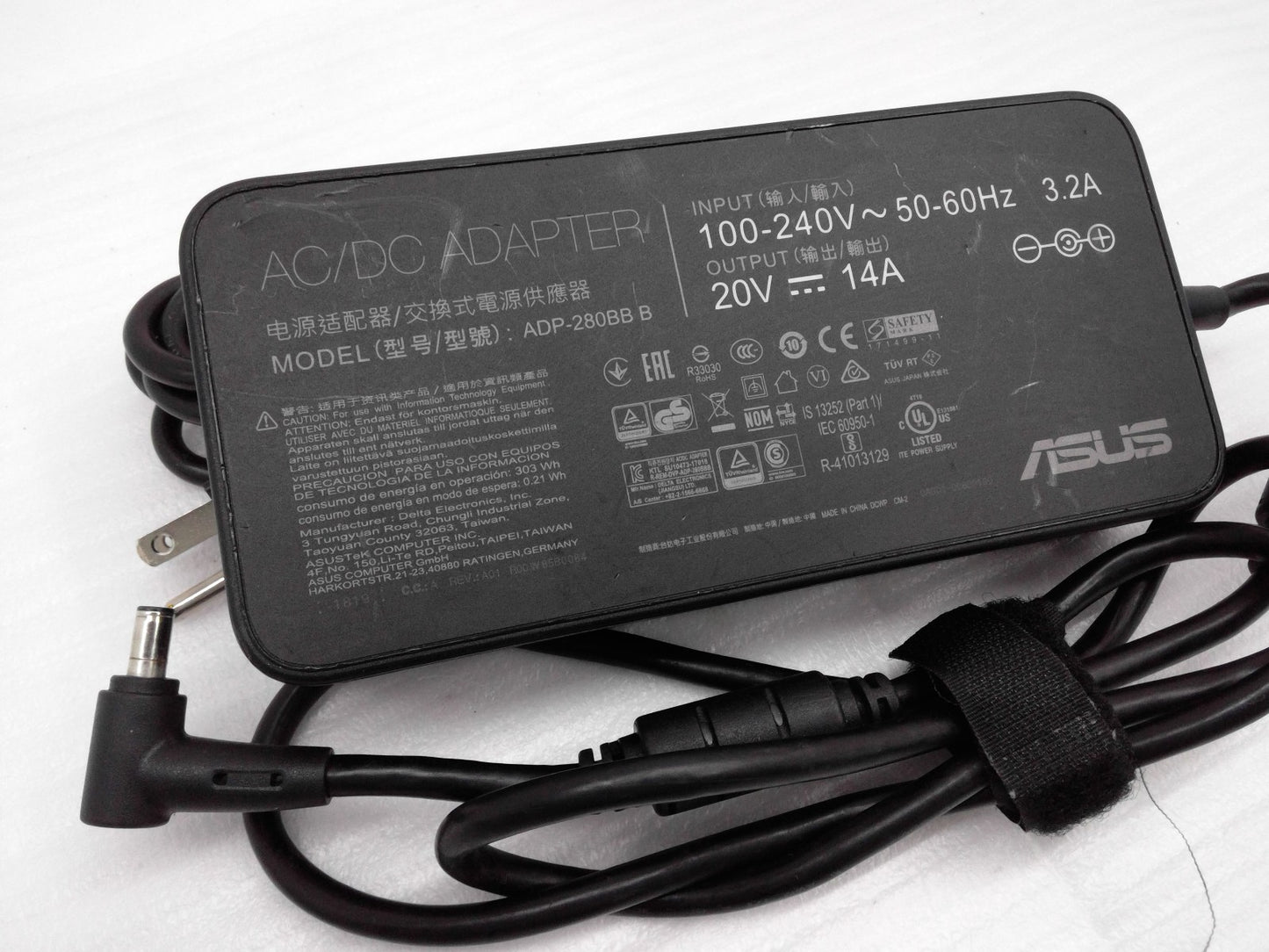 OEM ASUS 280W ADP-280BB B 20V 14A 6.0*3.7mm AC/DC Adapter Power Supply Charger