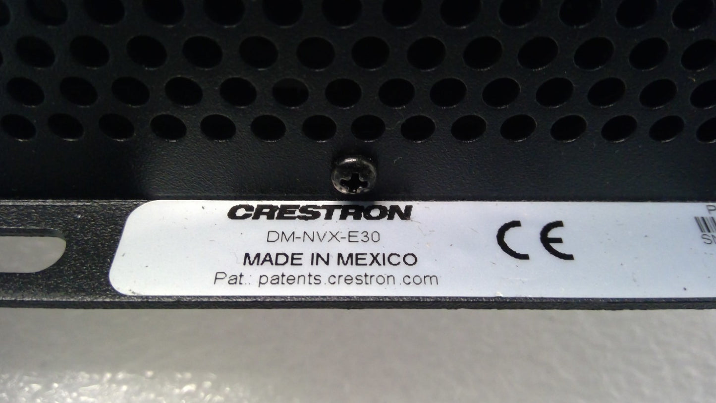 Crestron DM-NVX-E30 DM NVX 4K60 4:4:4 HDR Network AV Encoder *No AC Adapter