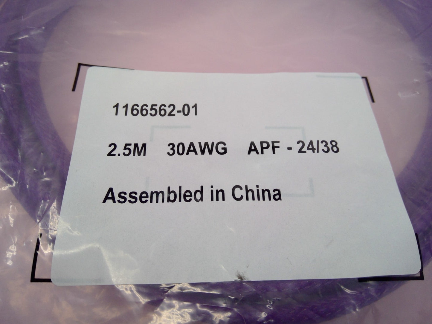 NEW Amphenol Splitter 400G OSFP to 2x200G QSFP56 2.5m 30AWG NJPRGR-G608 *read*