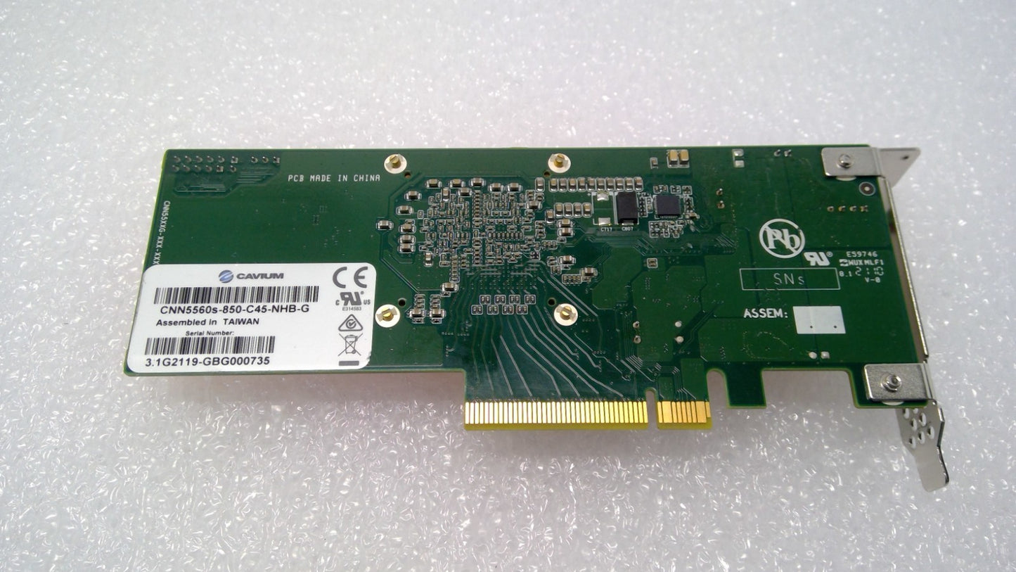 CAVIUM Nitrox V GC-CN5690 Security Processor Card CNN5560s-850-C45-NHB-G