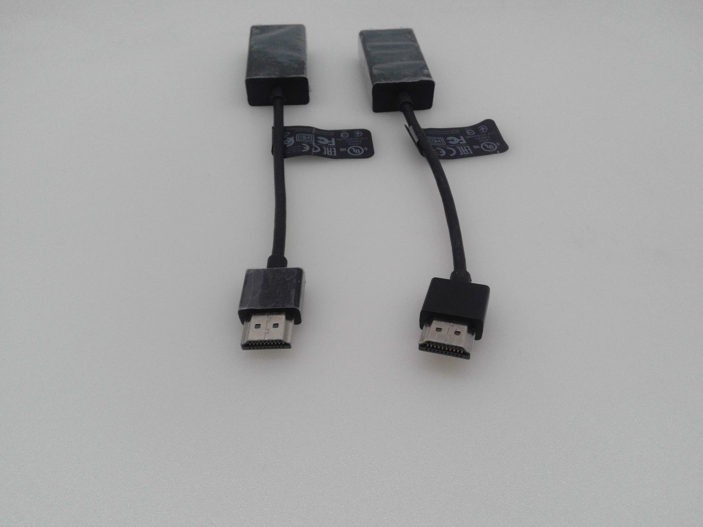 Lot of 2 HP HDMI to VGA Adapter P/N: 700571-003 SPS: 701943-001 RMN: HSA-A01HV