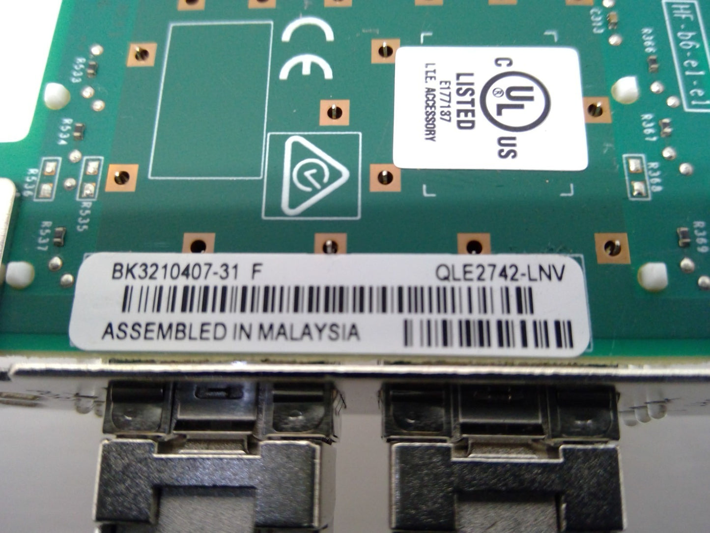 Lenovo/IBM 00YK542 QLE2742-LNV Dual-Port 32GbE SFP+ PCIex8 Host Bus Adapter