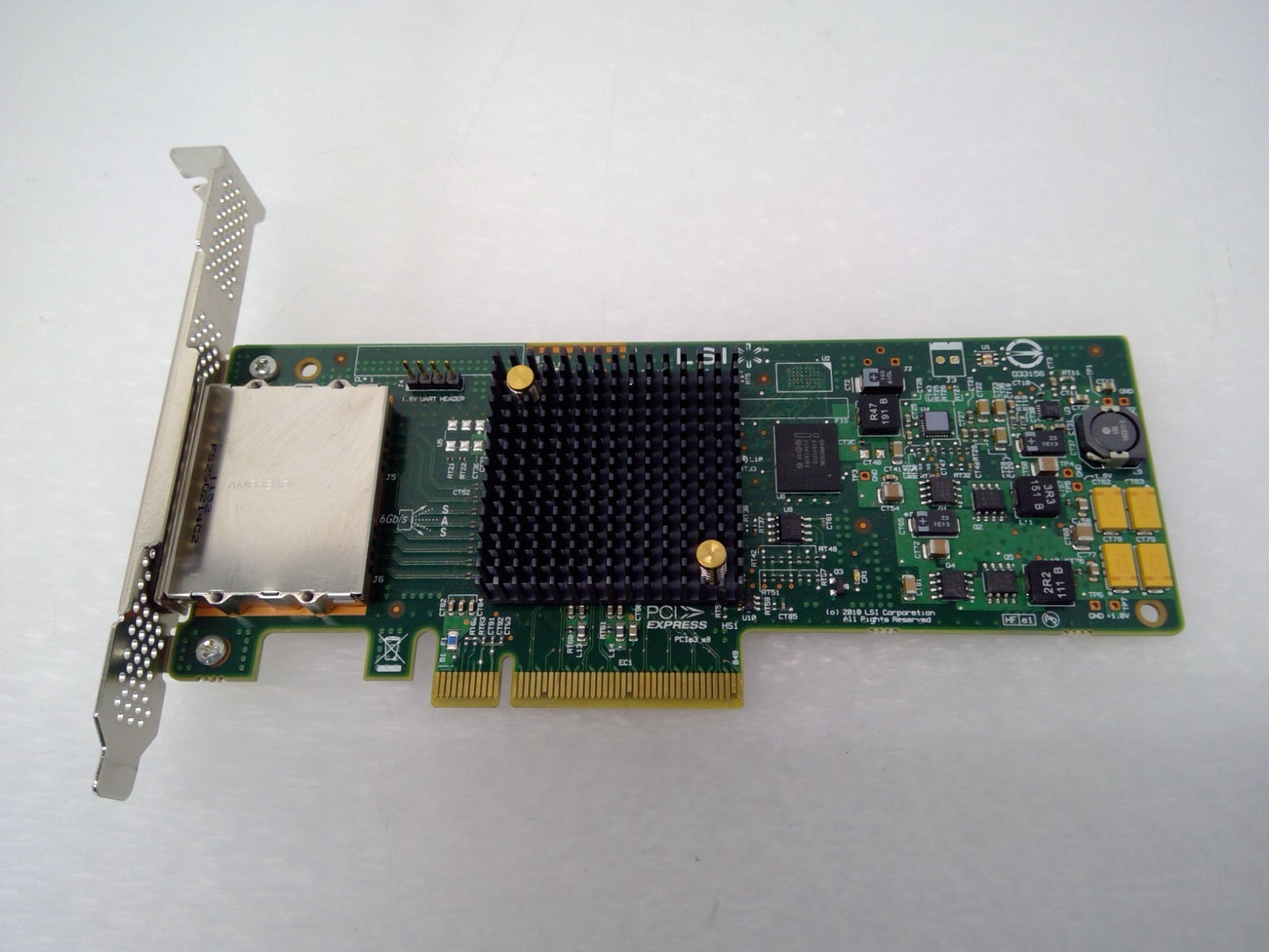 LSI SAS9207-8e 8-Port External HBA PCIe P20 IT Mode for ZFS TrueNAS UnRAID 4KN