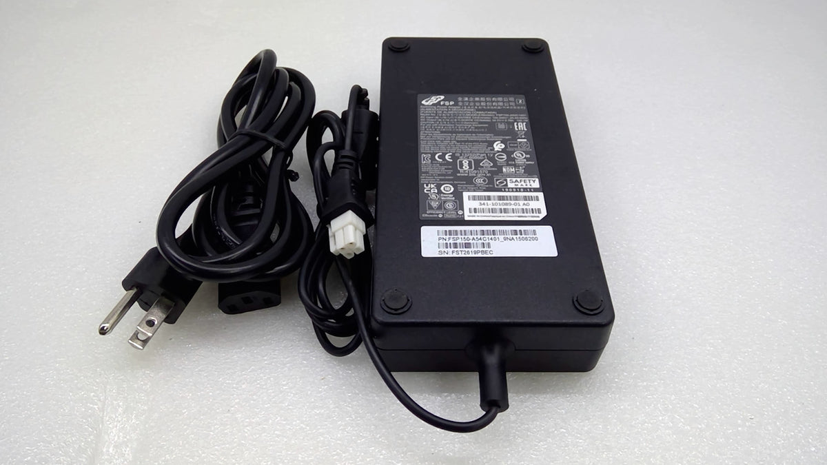 Genuine FSP FSP150-A54C1401 341-101089-01 150W 54V 2.78A 4-Pin Adapter