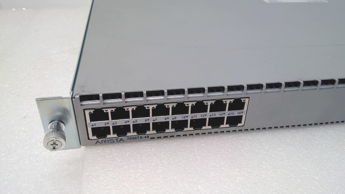 Arista DCS-7050TX-48-F 48-Port 10GbE RJ45 4x 40G QSFP+ Airflow Switch