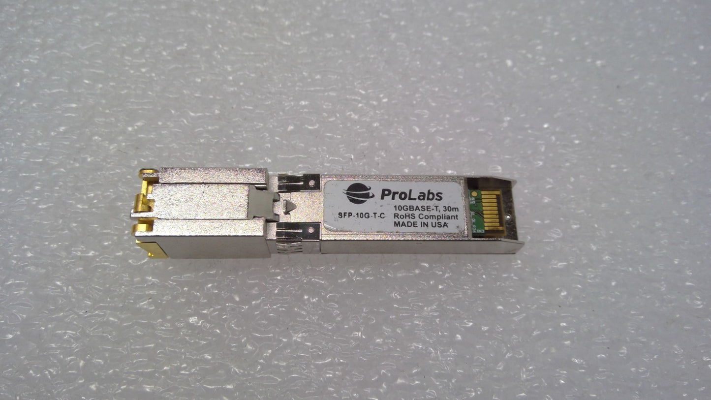 ProLabs SFP-10GB-T-C 10GBASE-T SFP 30M RoHS COMPLIANT  Transceiver Module