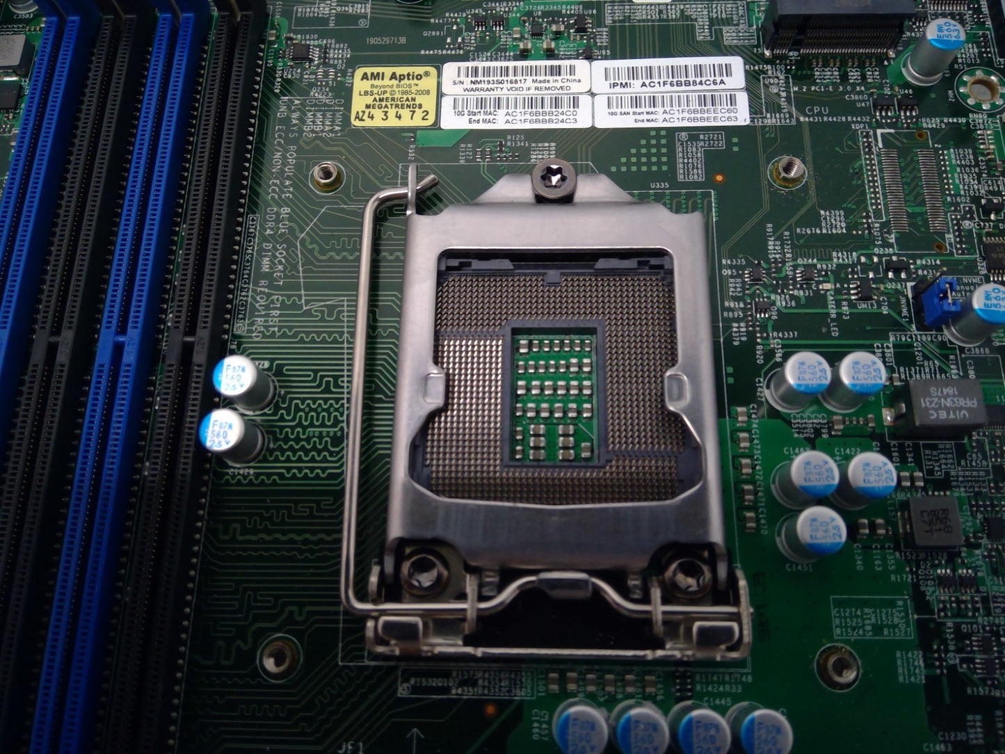 Supermicro X11SSW-4TF Intel Motherboard Socket LGA 1151 DDR4 W/Heatsink