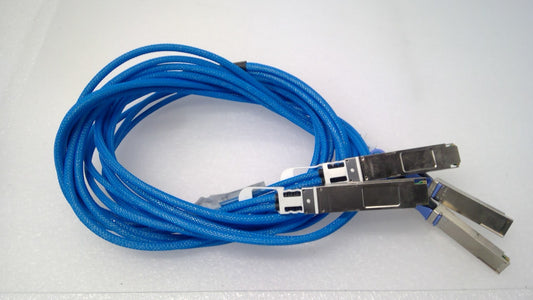 Amphenol 2X400G 2OSFP TO  2X400G QSFP112 DAC Breakout Cable 3M 28AWG NJJRBH-G603