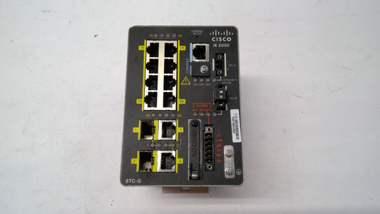 Cisco IE 2000 8-Port 10/100 Industrial Ethernet Switch P/N: IE-2000-8TC-G-B