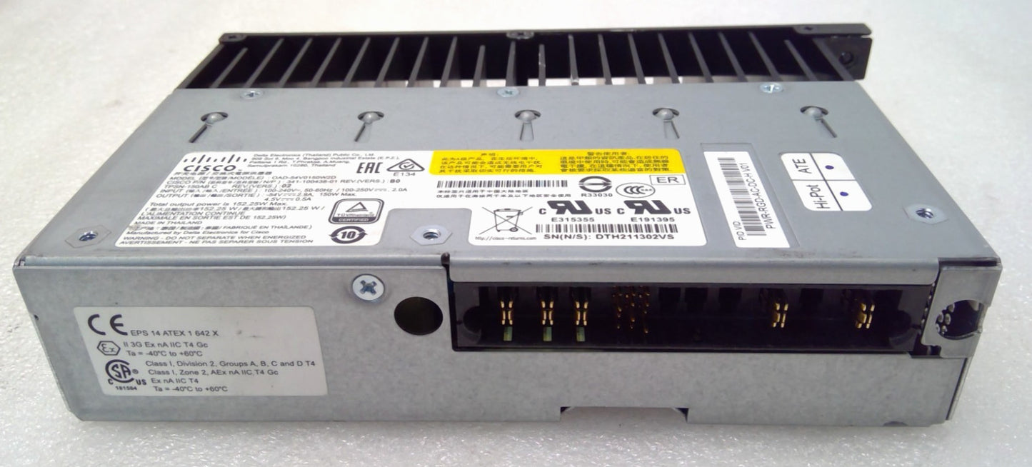 Cisco PWR-RGD-AC-DC-H 150W Power supply hot-plug for Ethernet 5000 Series