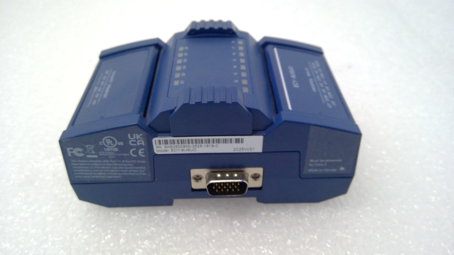 Distech Controls ECY-8UI6UO I/O Extension Module Eclypse 8 Input 6 Output *Read*