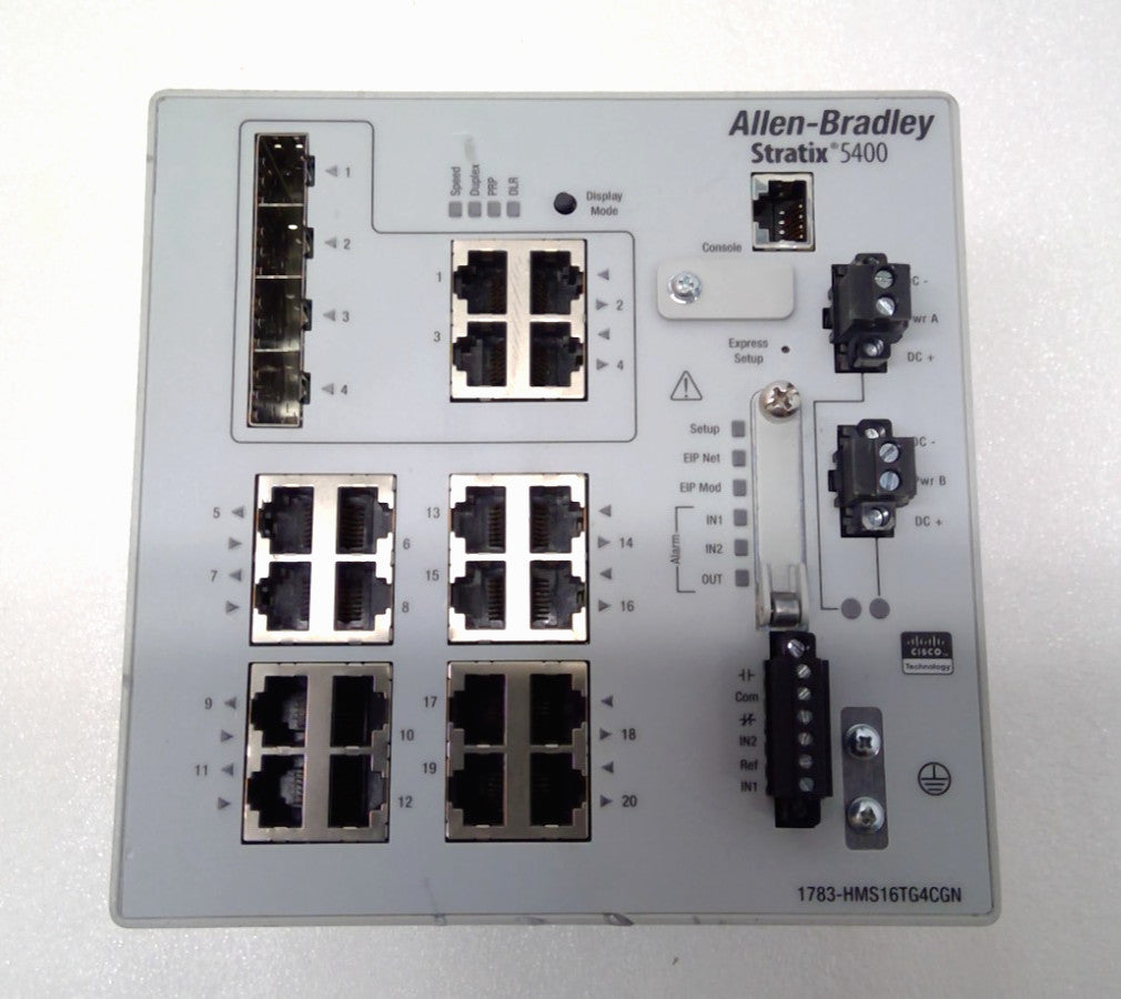 1783-HMS16TG4CGN Allen-Bradley Stratix 5400 managed industrial Ethernet switch