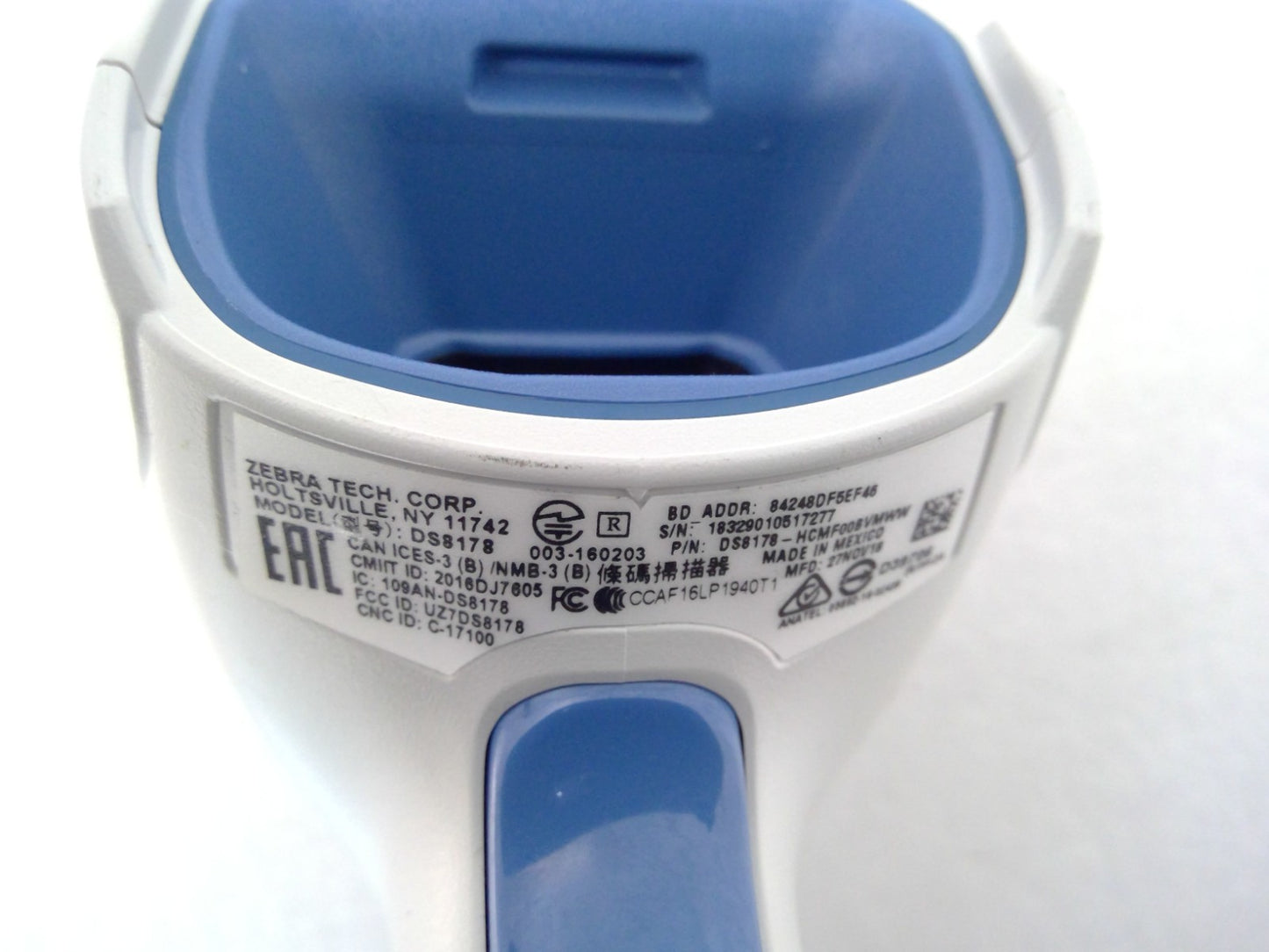 Zebra DS8178 and Charging Cradle CR8178-PC Handheld Barcode Scanner  Wireless