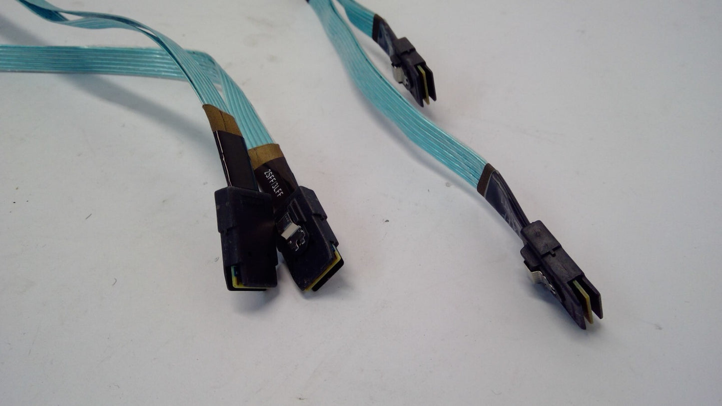 *LOT OF 5* HP 761880-001 Smart Array P840 12Gb 2-Port SAS w/4GB kit and 2 Cables