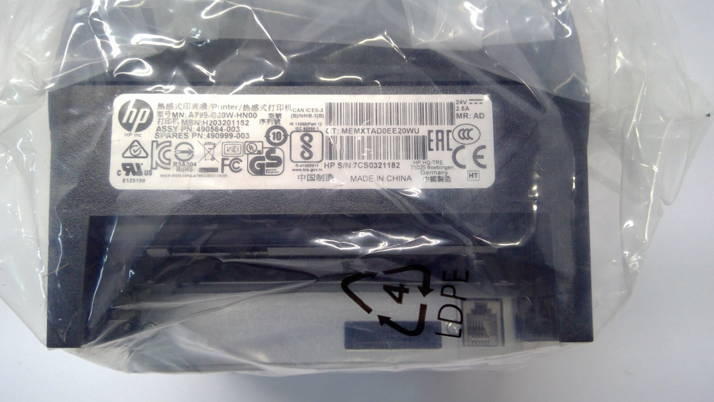 HP A799-C80W-HN00 80mm Serial USB Thermal Receipt Printer