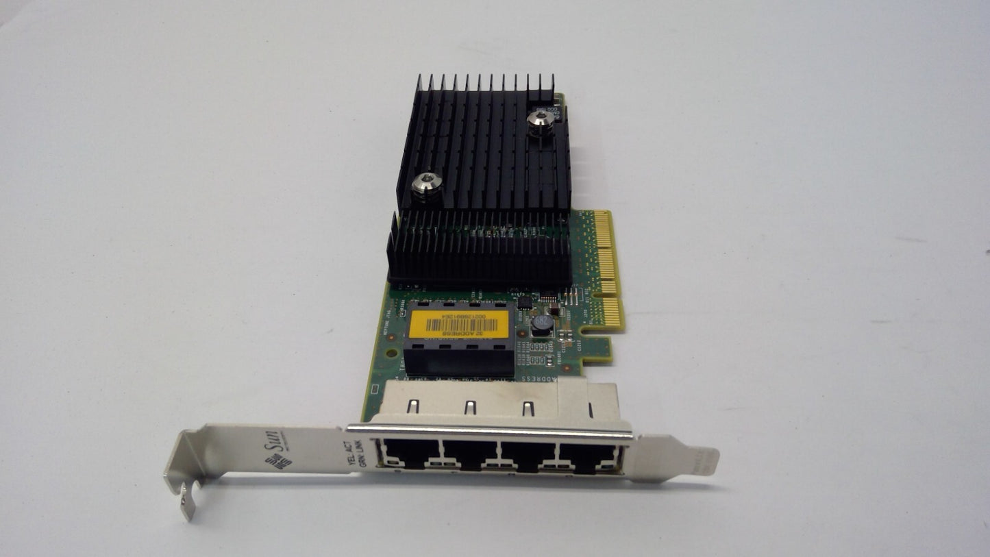 Sun 4-Port 1gb Gigabit RJ-45 Network PCIe Adapter 511-1422-01 ATLS1QGE H/ P