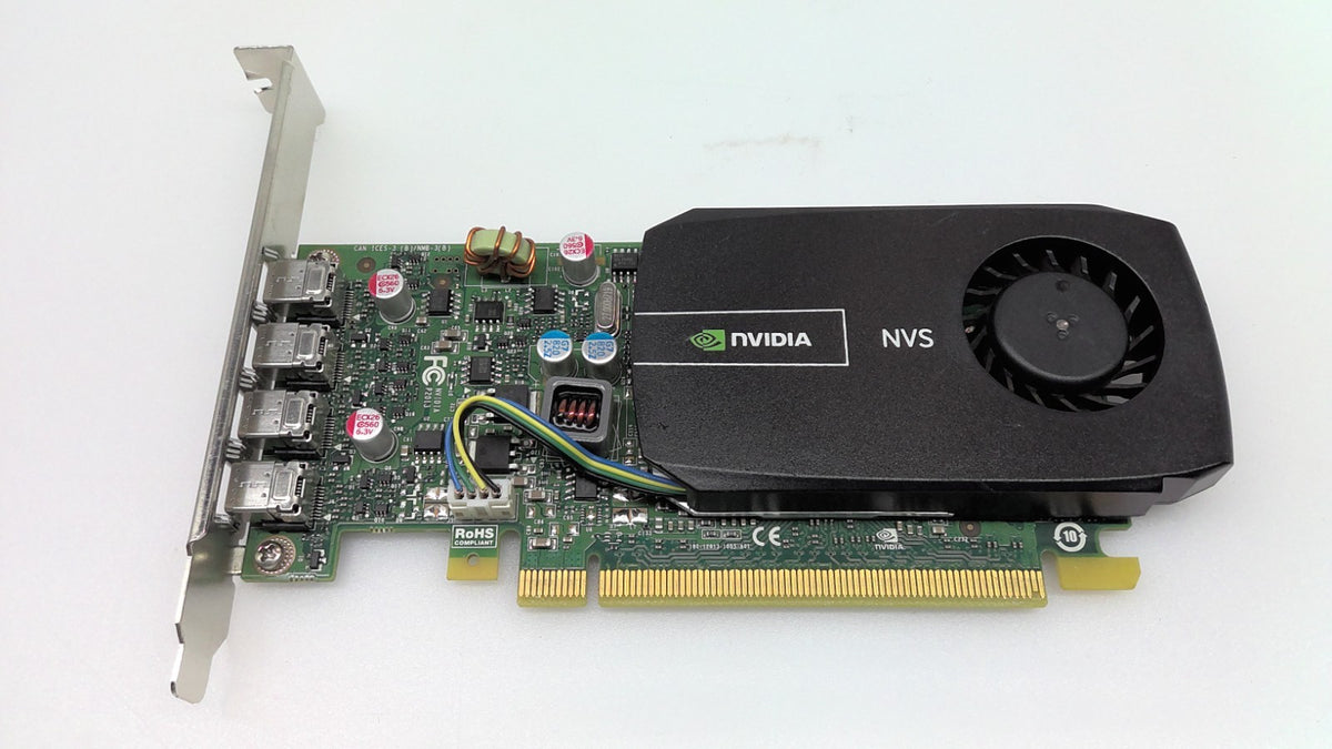 DELL 9NPC8 NVIDIA NVS 510 2GB GDDR3 4xMiniDP HIGH-PROFILE GRAPHICS CARD